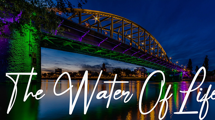 The Water Of Life Font