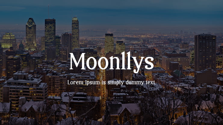 Moonllys Font