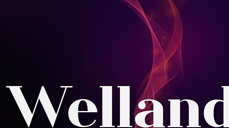 Welland Font