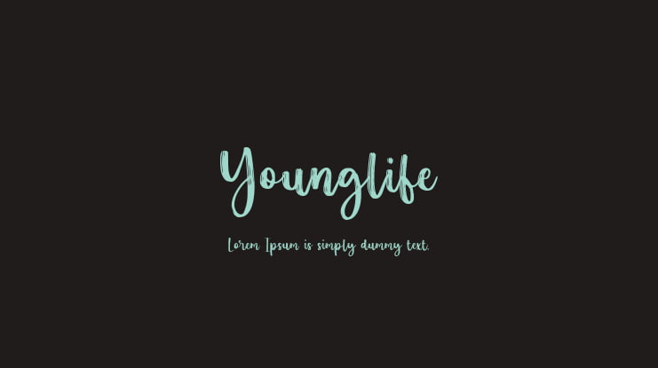 Younglife Font