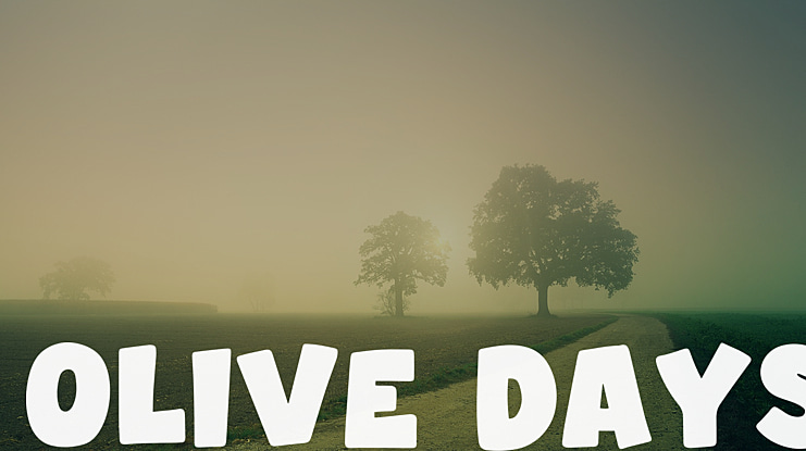 Olive Days Font