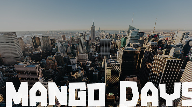 Mango Days Font
