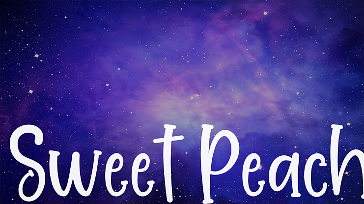 Sweet Peach Font