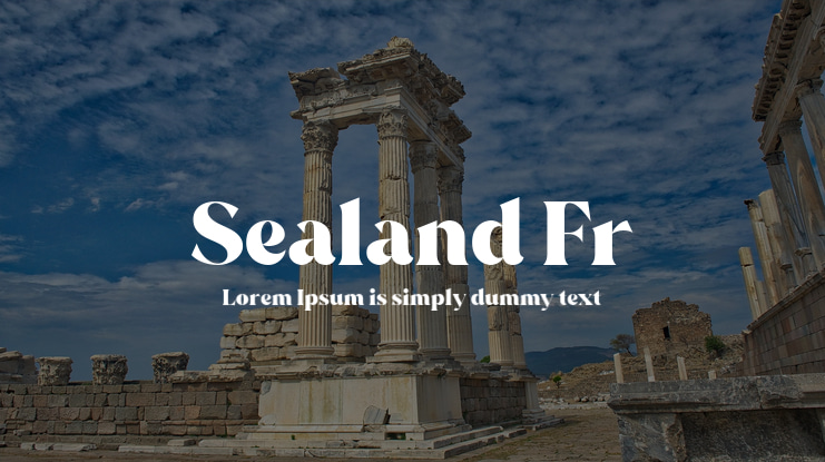 Sealand Fr Font