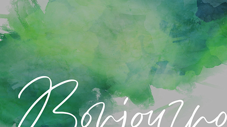 Bonjourno Font