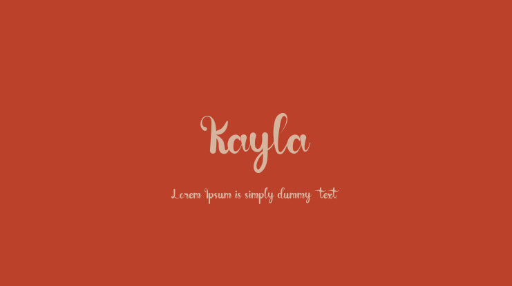 Kayla Font
