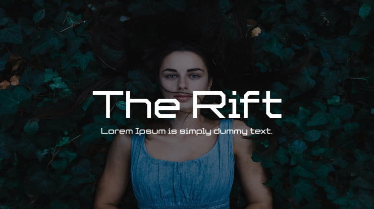 The Rift Font