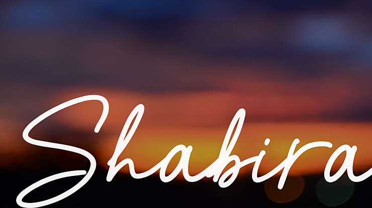 Shabira Font