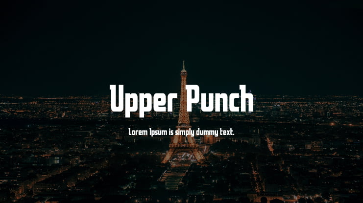 Upper Punch Font Family