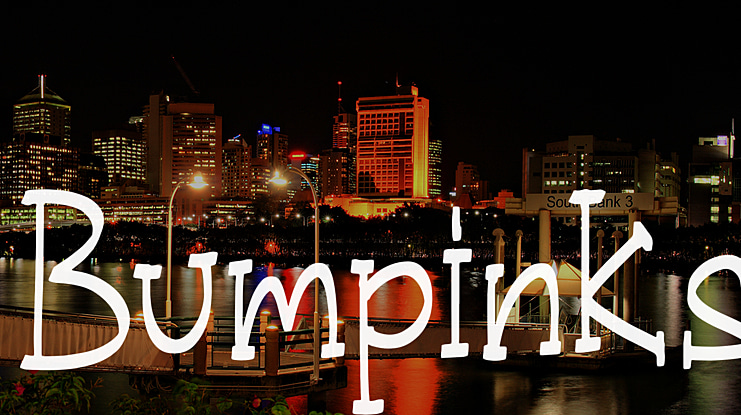 Bumpinks Font