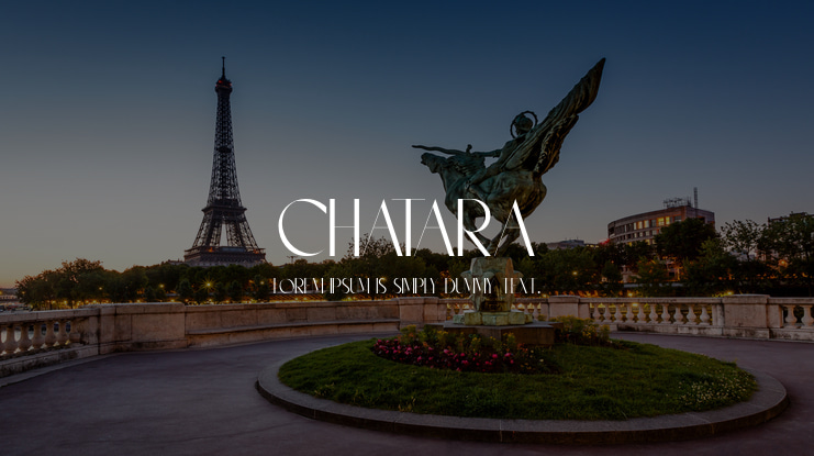 Chatara Font