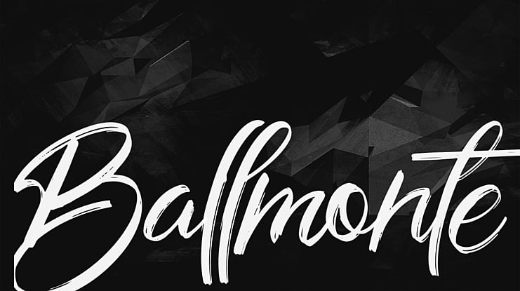 Ballmonte Font