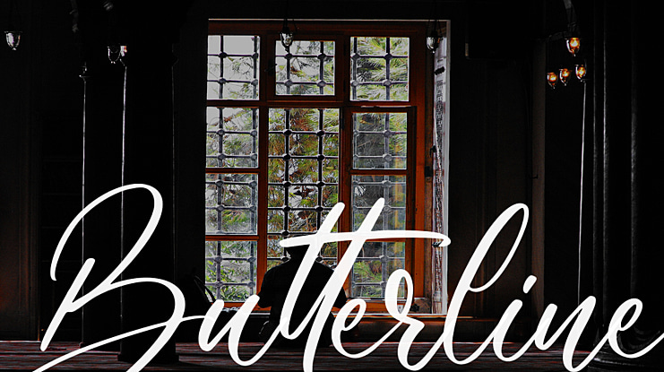 Butterline Font