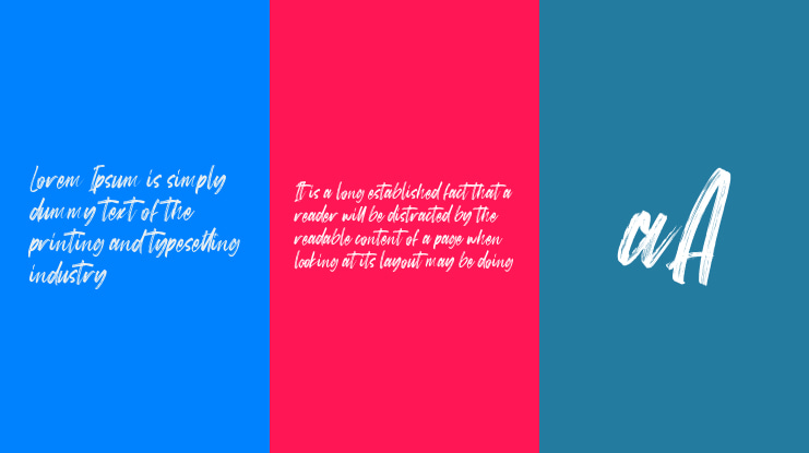 Better Brights Brush Font