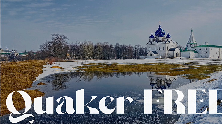 Quaker FREE Font