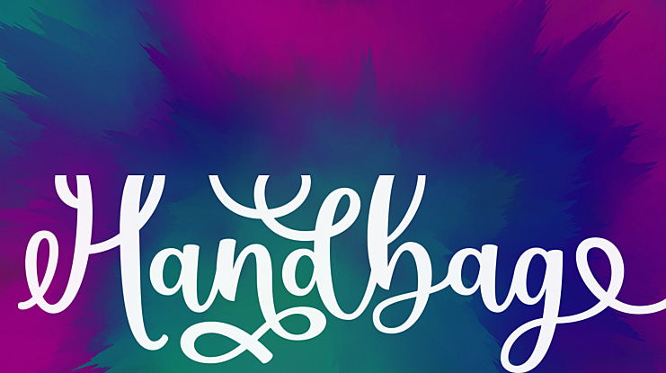 Handbag Font