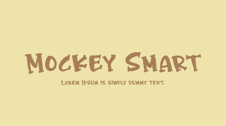 Mockey Smart Font