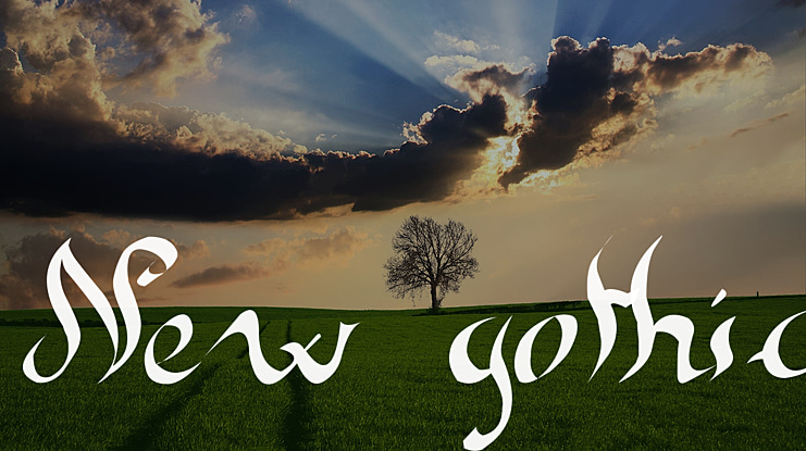New Gothic Font