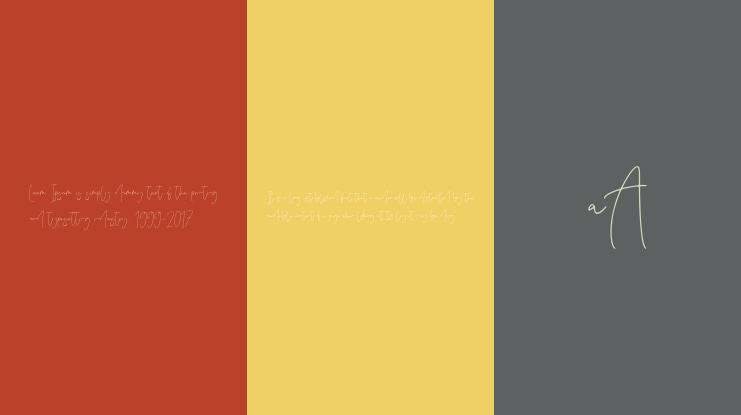 Purify Signature Font