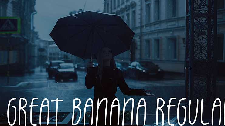 great banana Font Family