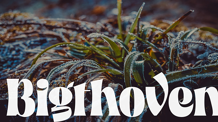 Bigthoven Font