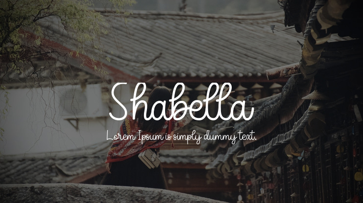Shabella Font Family