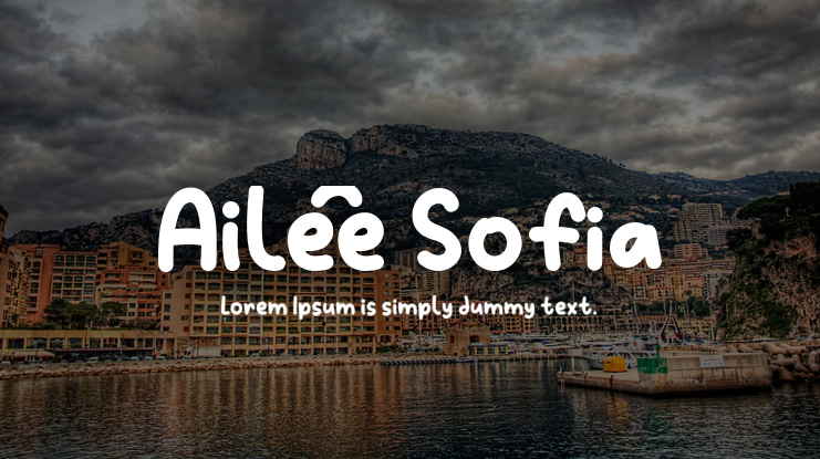 Ailee Sofia Font