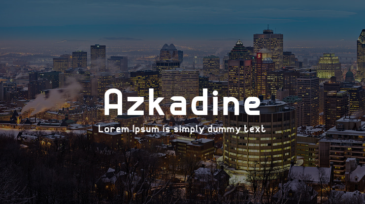 Azkadine Font