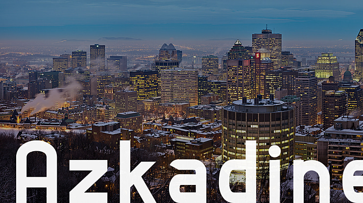 Azkadine Font