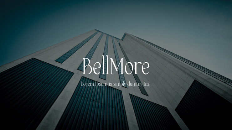 BellMore Font