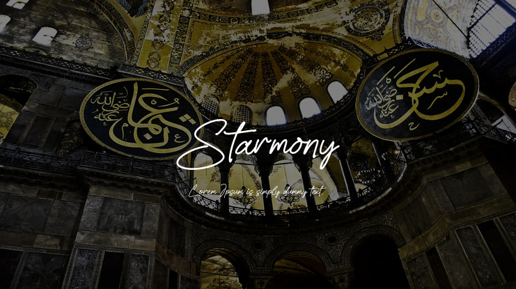 Starmony Font