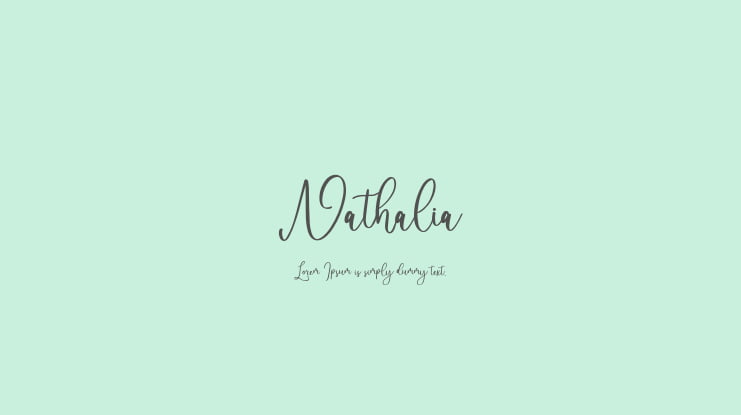 Nathalia Font