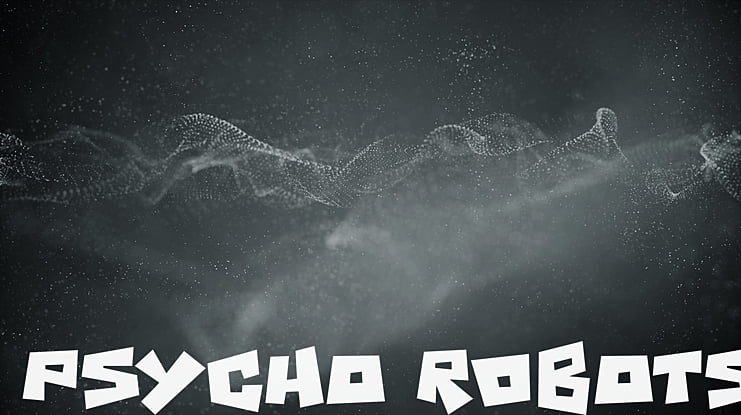 Psycho RObots Font Family