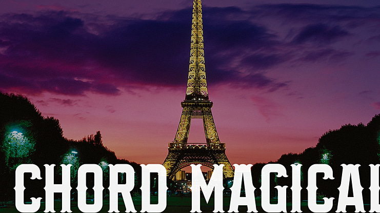 CHORD MAGICAL Font