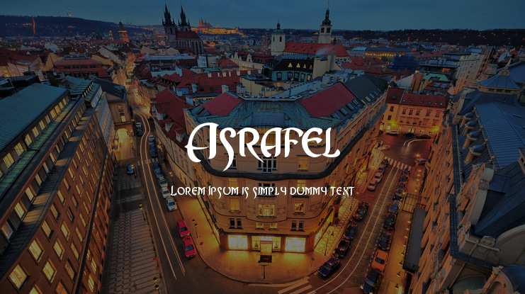 Asrafel Font
