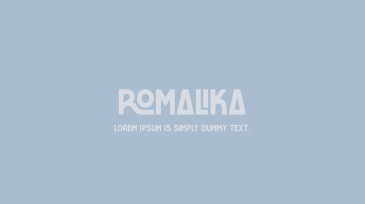ROMALIKA Font