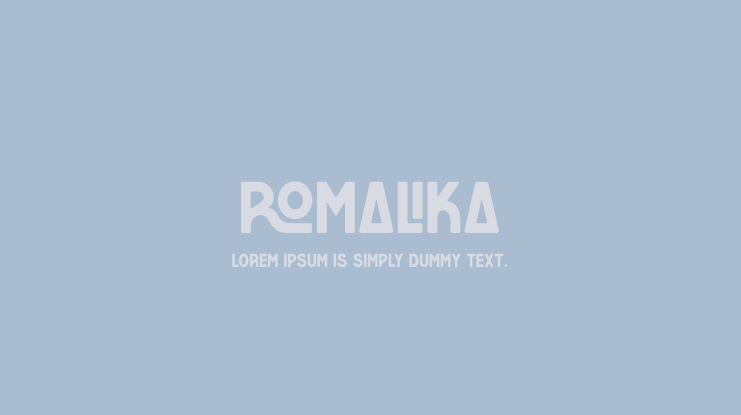 ROMALIKA Font