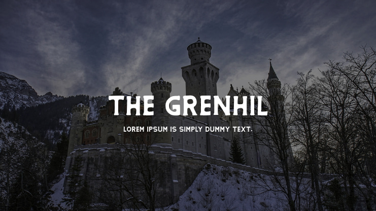 THE GRENHIL Font Family