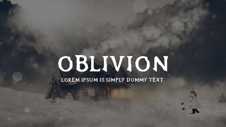 Oblivion Font