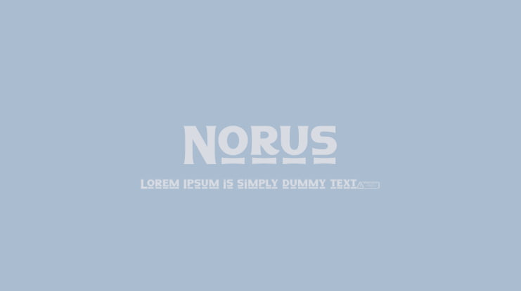 Norus Font