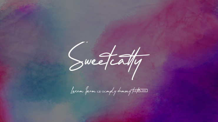 Sweetcatty Font