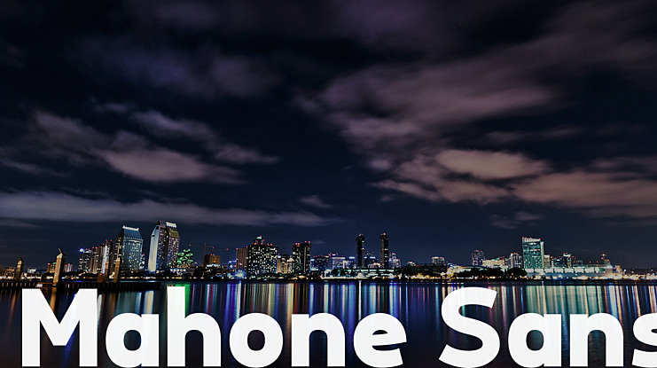 Mahone Sans Font Family