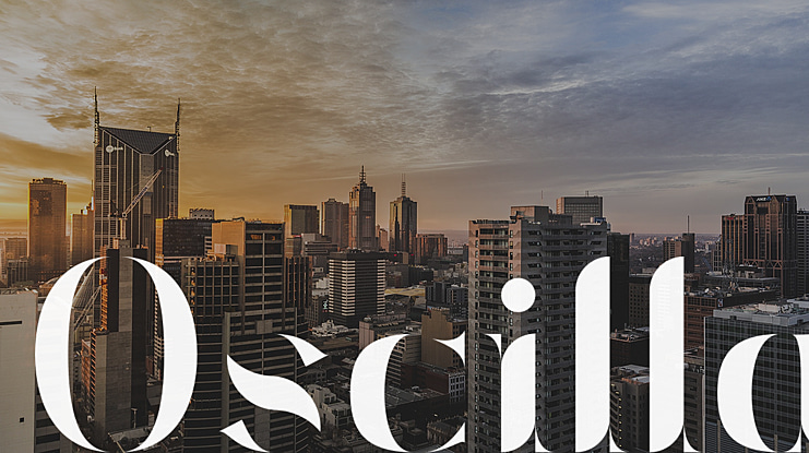Oscilla Font