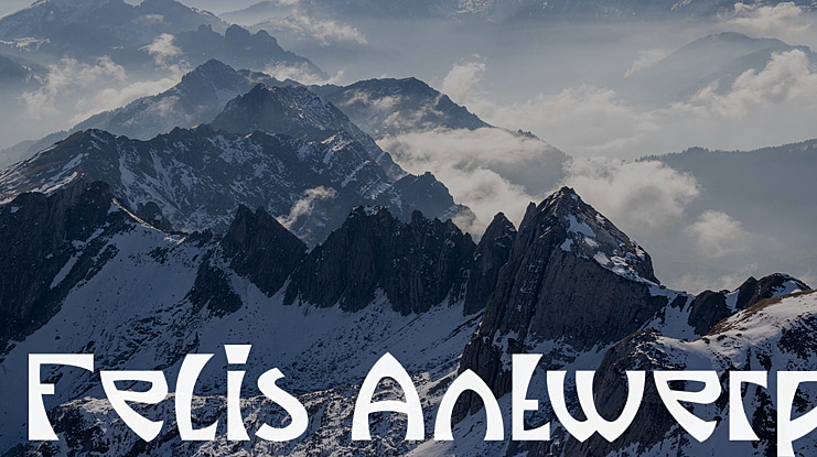 Felis Antwerp Font