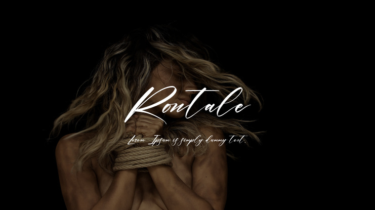 Rontale Font