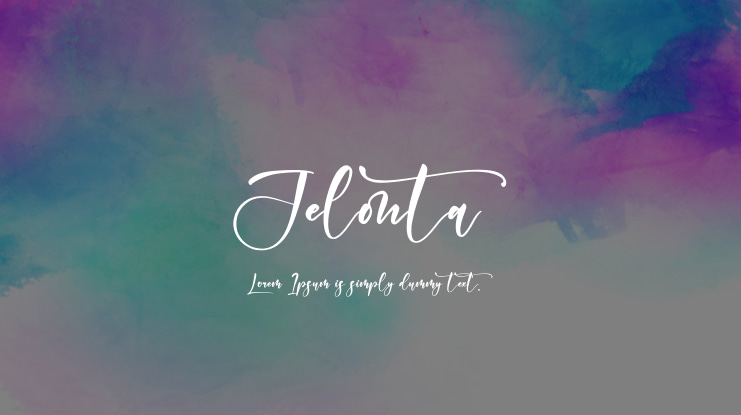 Jelonta Font