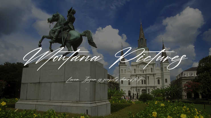 Montana Pictures Font