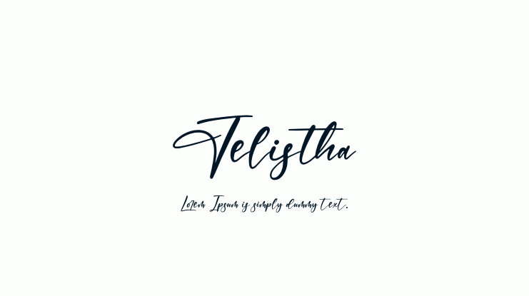 Jelistha Font