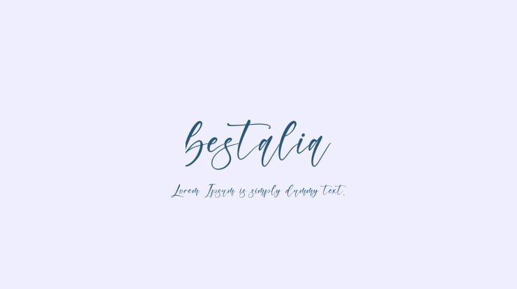 bestalia Font