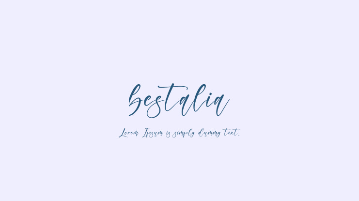 bestalia Font